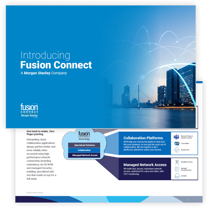 Fusion Connect Corporate Overview PDF